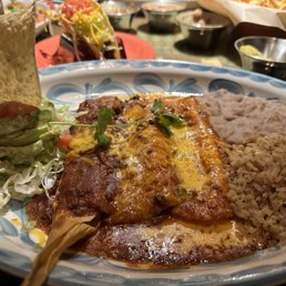 Vegetarian Cheese Enchiladas