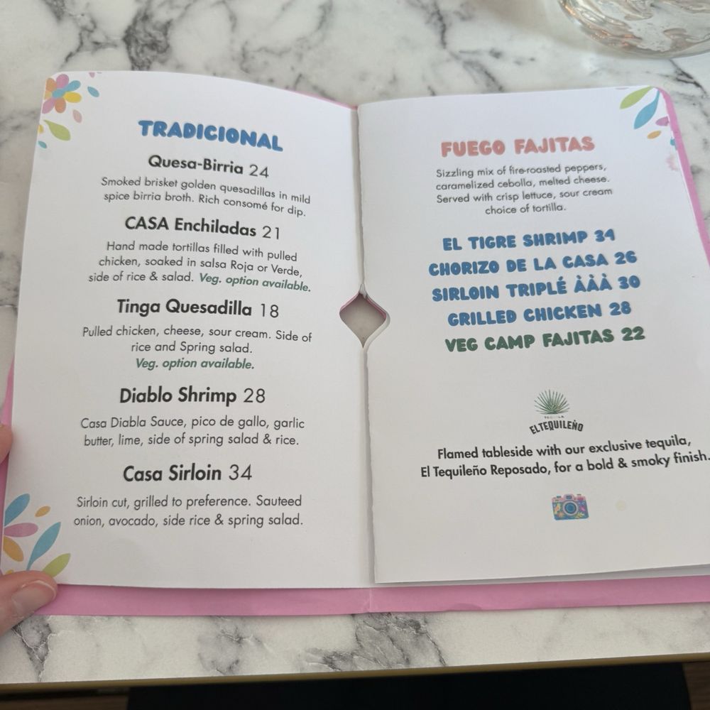 Menu Menu