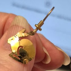 Wild Bryde - Bunny earring view 1