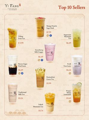 Yifang Taiwan Fruit Tea - Koreatown by null