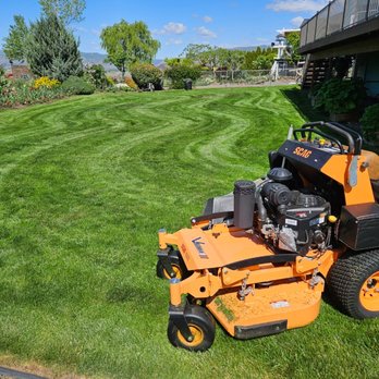 Gorge Us Lawncare - Zig zag stripes - Lawn Services Near Me - The Dalles, Oregon Gorge Us Lawncare - Zig zag stripes - Lawn Services Near Me - The Dalles, Oregon