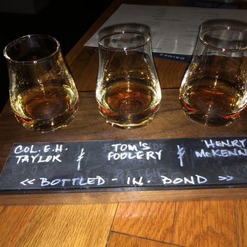 Soho Chicken + Whiskey - 'Bottled-in-Bond' bourbon flight. - Southern Near Me - Cleveland, Ohio Soho Chicken + Whiskey - 'Bottled-in-Bond' bourbon flight. - Southern Near Me - Cleveland, Ohio