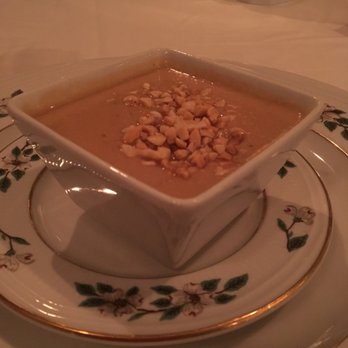 The Regency Room - Peanut soup is perfect! Right amount of sweet and delicious! - New American Near Me - Roanoke, Virginia The Regency Room - Peanut soup is perfect! Right amount of sweet and delicious! - New American Near Me - Roanoke, Virginia