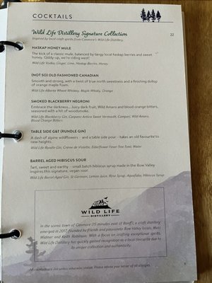 Menu photo 4 The Juniper Bistro Banff, AB Menu photo 4 The Juniper Bistro Banff, AB
