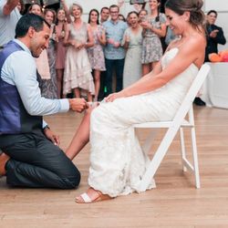 Scott Topper Productions - Wedding garter removal!