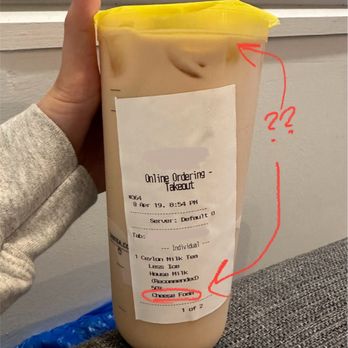 Sunright Tea Studio - Milpitas - Milk tea without cheese foam (albeit requested) - Bubble Tea Near Me - Milpitas, California Sunright Tea Studio - Milpitas - Milk tea without cheese foam (albeit requested) - Bubble Tea Near Me - Milpitas, California