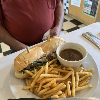 Nichols West - Prime rib French dip - New American Near Me - Congress, Arizona Nichols West - Prime rib French dip - New American Near Me - Congress, Arizona