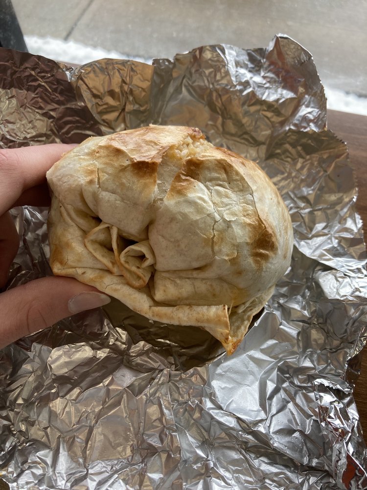 Food from Hot Head Burritos