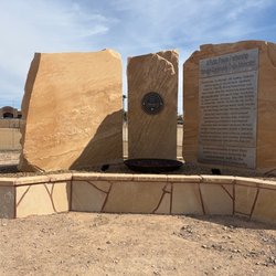 Gary Keith Civic Park - Memorial at the park.