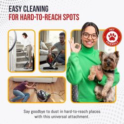 The Vac Shop North - Vacuum Cleaner Attachments Available for Most All Makes and Models Including Oreck, Sebo, Miele, Shop Vac, Riccar, Sanitaire & Mighty Mite