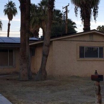 West Coast Painting Pros - BEFORE: missing stucco patches, old ugly paint - Painters Near Me - Palm Desert, California West Coast Painting Pros - BEFORE: missing stucco patches, old ugly paint - Painters Near Me - Palm Desert, California