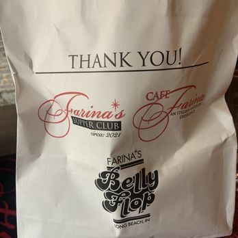 Cafe Farina - To go - Italian Near Me - Michigan City, Indiana