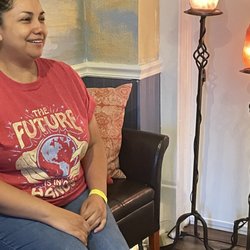 Family Holistic Center - Thank you Nadia for coming  early to set the mood with good vibes for our full moon meditation. We all enjoyed the talk with our Astrologer.