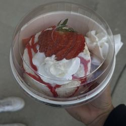 Delicias - Fresa y Crema Nieve