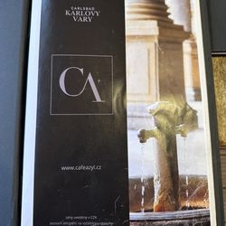 Cafe Azyl - Menu cover