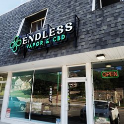 Endless Vapor & CBD - Storefront exterior.