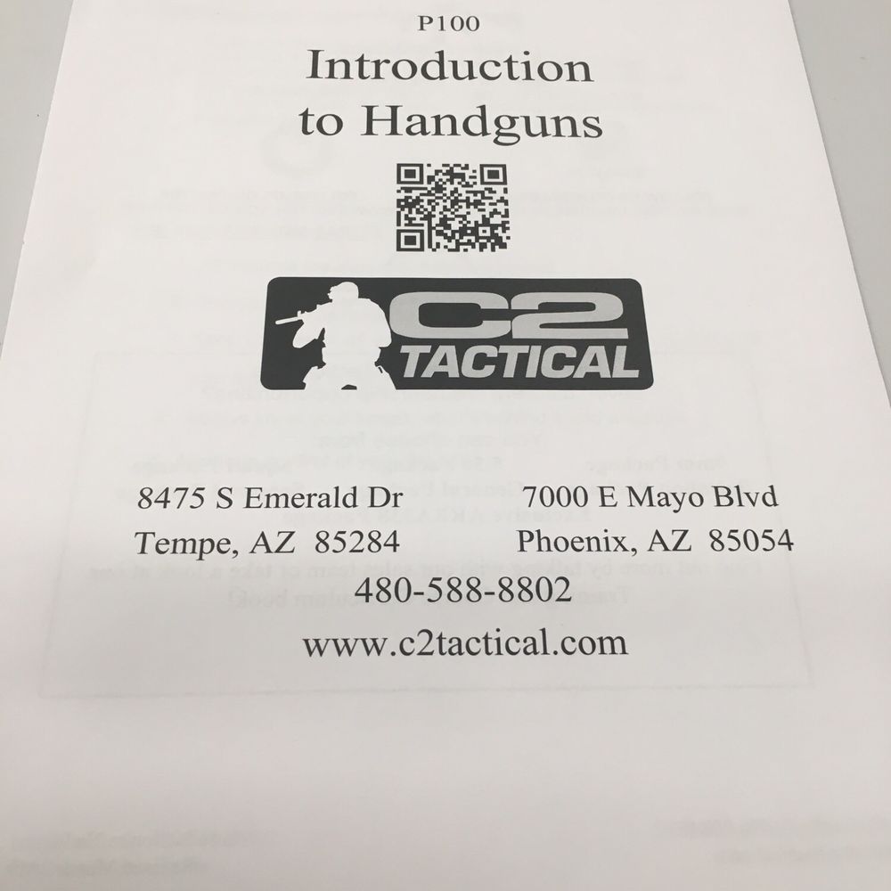 C2 Tactical - Training day P100. - Gun/Rifle Ranges Near Me - Phoenix, Arizona