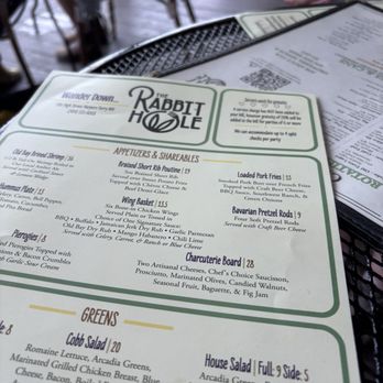 The Rabbit Hole Gastropub - Menu - American Near Me - Harpers Ferry, West Virginia The Rabbit Hole Gastropub - Menu - American Near Me - Harpers Ferry, West Virginia