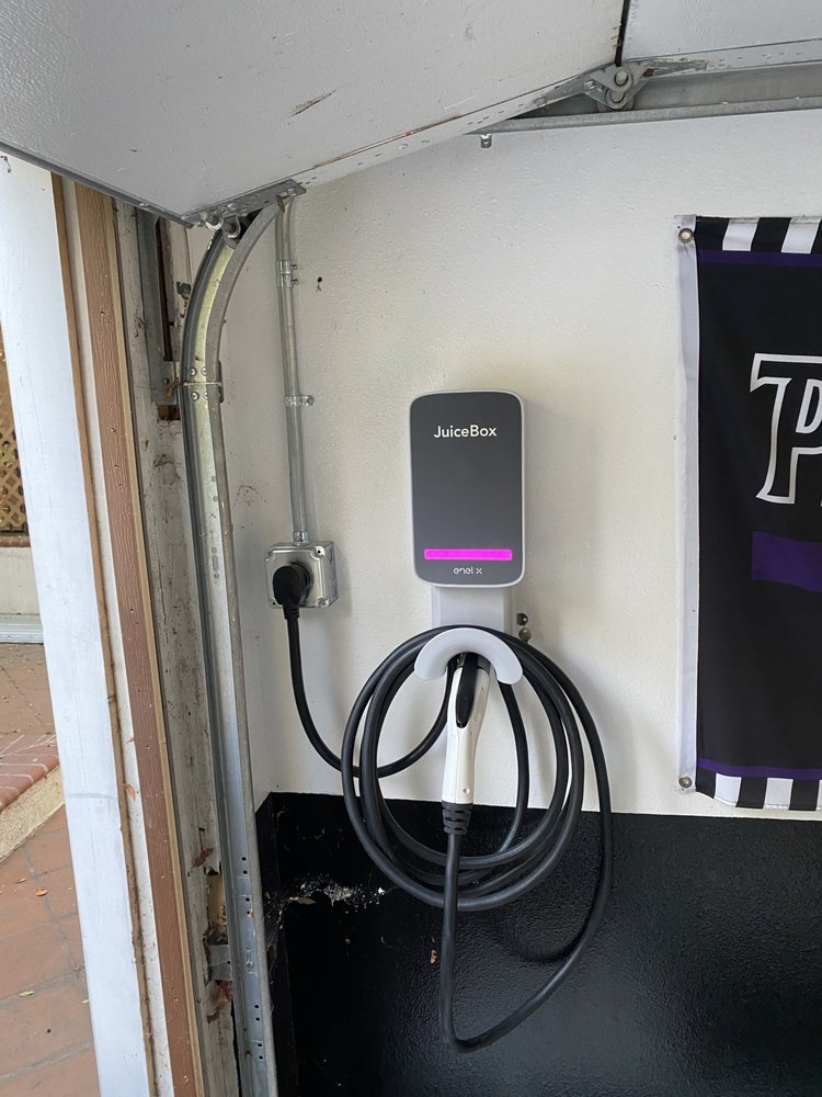 Slide of EV Charger Services