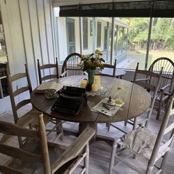 Marjorie Kinnan Rawlings Historic State Park - The outdoor sitting area where Marjorie would work on her books on her typewriter!