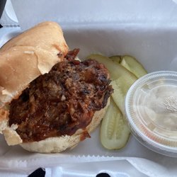 Uncle Joe’s BBQ - Traditional Pulled Pork with Cabbage Slaw Sandwich