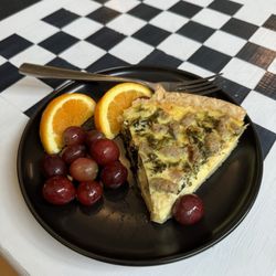 Kickback Cafe - Sausage kale quiche