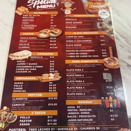 Menu (español)