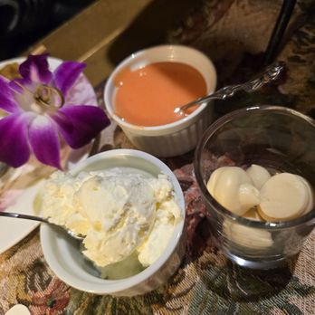 The St. James Tearoom - Clotted cream, blood orange curd, vanilla jasmine butter - Tea Rooms Near Me - Albuquerque, New Mexico The St. James Tearoom - Clotted cream, blood orange curd, vanilla jasmine butter - Tea Rooms Near Me - Albuquerque, New Mexico