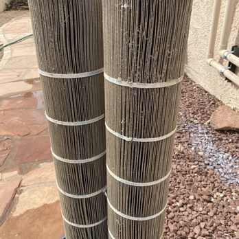 Albuquerque Pools & Spas - Told us not to clean our filter and when we opened it they looked like this... - Pool Cleaners Near Me - Albuquerque, New Mexico