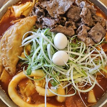 Young Dabang - Grilled brisket tteokbokki - Korean Near Me - Irvine, California
