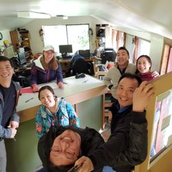 Chilliwack River Rafting - Being silly with the staff