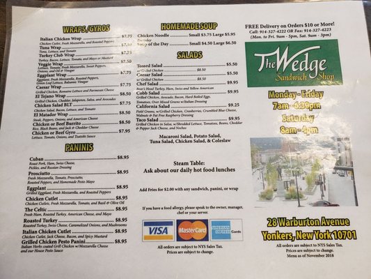 The Wedge Sandwich Shop by null