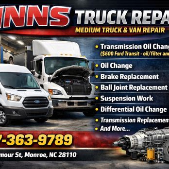 VINNS truck repair - Commercial Truck Repair Near Me - Monroe, North Carolina VINNS truck repair - Commercial Truck Repair Near Me - Monroe, North Carolina