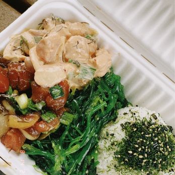 Jus' Poke - Shoyu Poke, Spicy Poke, Seaweed Salad - Hawaiian Near Me - Redondo Beach, California Jus' Poke - Shoyu Poke, Spicy Poke, Seaweed Salad - Hawaiian Near Me - Redondo Beach, California