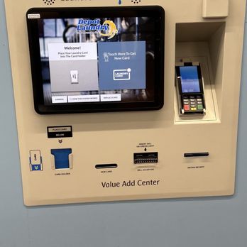 Depot Laundry - Terminal to get a new card or reload existing cards. - Laundromat Near Me - Christiansburg, Virginia