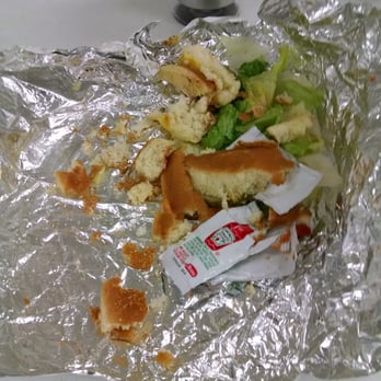 Scooby's Red Hots - The flimsy burger bum is not grilled or toasted and falls apart like its its job - Hot Dogs Near Me - Bensenville, Illinois