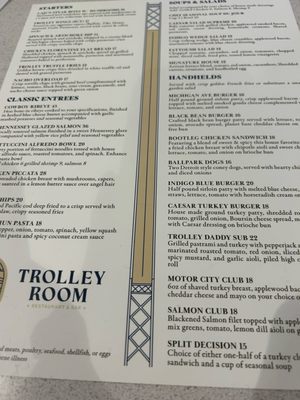 Menu photo 3 The Trolley Room Detroit, MI Menu photo 3 The Trolley Room Detroit, MI