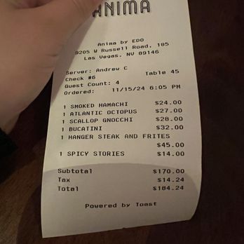 Anima by Edo - Tapas/Small Plates Near Me - Las Vegas, Nevada Anima by Edo - Tapas/Small Plates Near Me - Las Vegas, Nevada