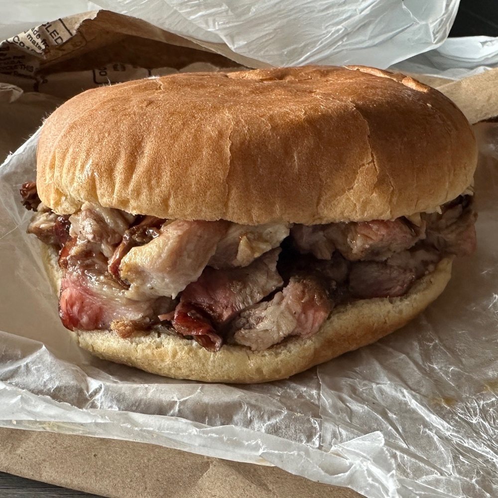 13th Street Bar-Be-Que - Jumbo chopped pork sandwich - Barbeque Near Me - Cataula, Georgia