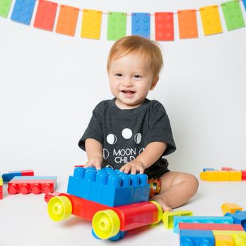 Stephanie Hughes Photography - Lego theme with the Moon Child shirt!  Representing how he was born in the Blood Moon! - Event Photography Near Me