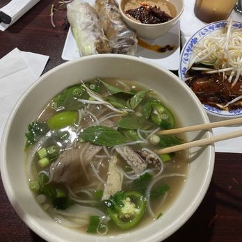 Thinh An Kitchen & Tofu - Pho with brisket & tendon (I ate half) - Vietnamese Near Me - Tampa, Florida Thinh An Kitchen & Tofu - Pho with brisket & tendon (I ate half) - Vietnamese Near Me - Tampa, Florida
