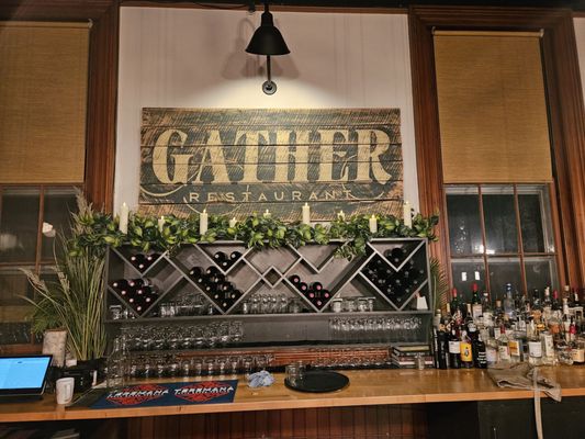 Gather by null