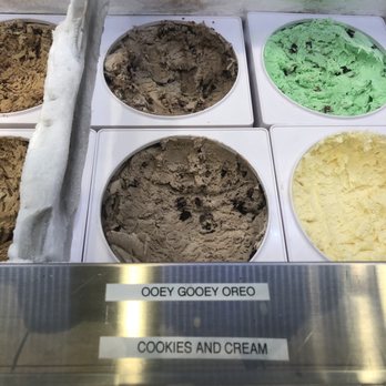 Sundaes The Ice Cream Place - Ooey Gooey Oreo flavor my favorite flavor here - Ice Cream & Frozen Yogurt Near Me - Matawan, New Jersey