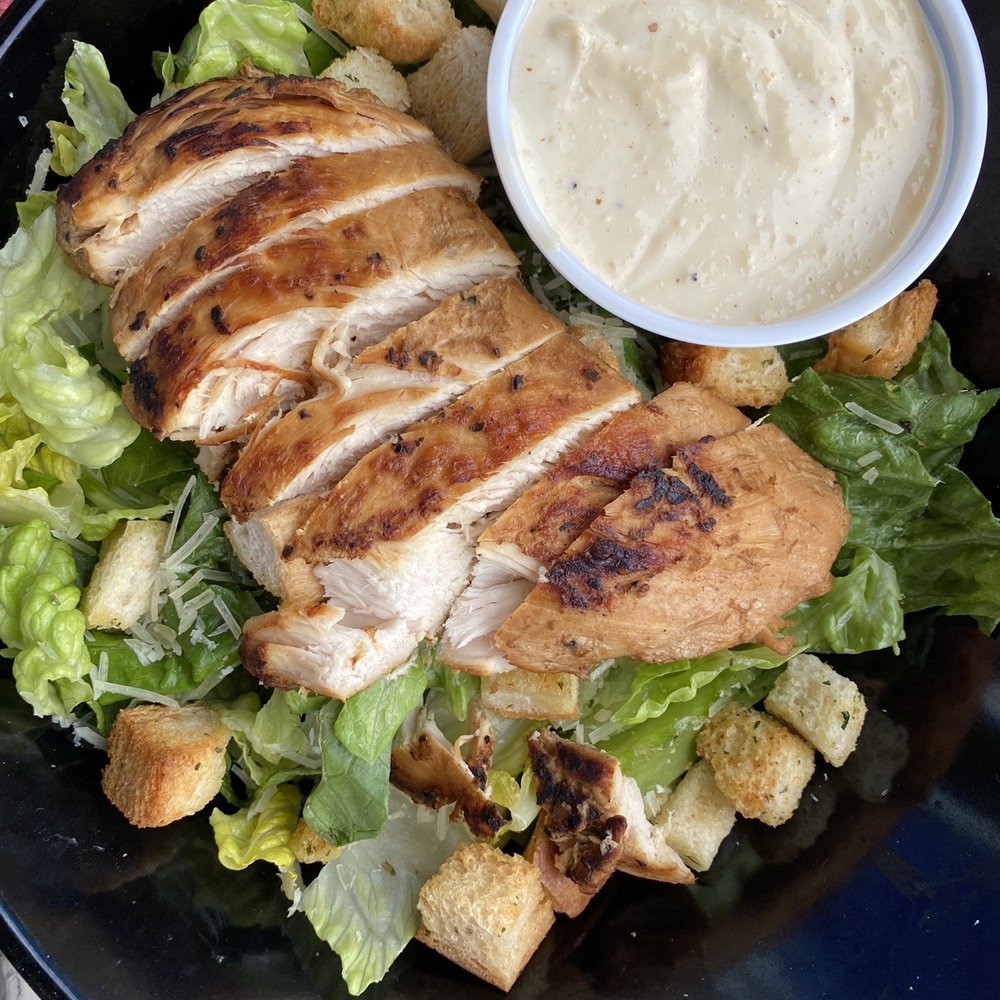 Garage Grill - Chicken Caesar salad - New American Near Me - Draper, Utah Garage Grill - Chicken Caesar salad - New American Near Me - Draper, Utah