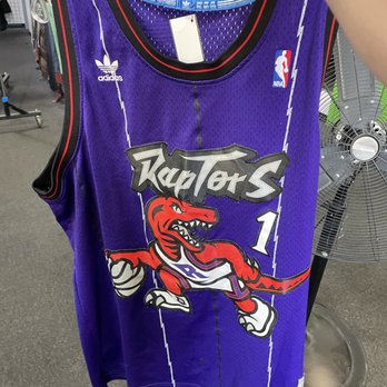 Omg Thrift - Throwback Tracy McGrady Toronto Raptors Jersey - Women's Clothing Near Me - Casselberry, Florida Omg Thrift - Throwback Tracy McGrady Toronto Raptors Jersey - Women's Clothing Near Me - Casselberry, Florida