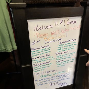 El Gran Sabor - Specials - Venezuelan Near Me - Elkins, West Virginia