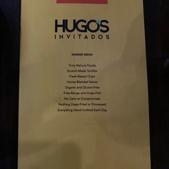 Hugo's Invitados - Menu main cover - Seafood Near Me - Irving, Texas Hugo's Invitados - Menu main cover - Seafood Near Me - Irving, Texas
