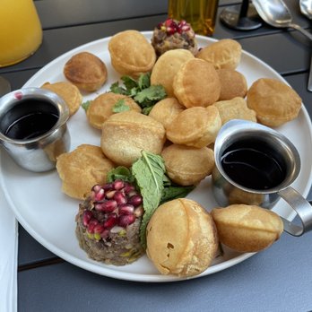 Pondicheri - Pomegranate Pani Puri - Indian Near Me - Houston, Texas Pondicheri - Pomegranate Pani Puri - Indian Near Me - Houston, Texas