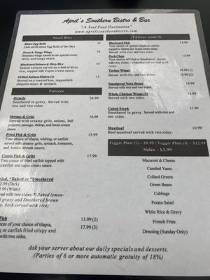 Menu photo 3 April's Place Douglasville, GA Menu photo 3 April's Place Douglasville, GA