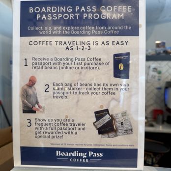 Boarding Pass Coffee - Alpharetta - Coffee passport! - Coffee & Tea Near Me - Alpharetta, Georgia Boarding Pass Coffee - Alpharetta - Coffee passport! - Coffee & Tea Near Me - Alpharetta, Georgia